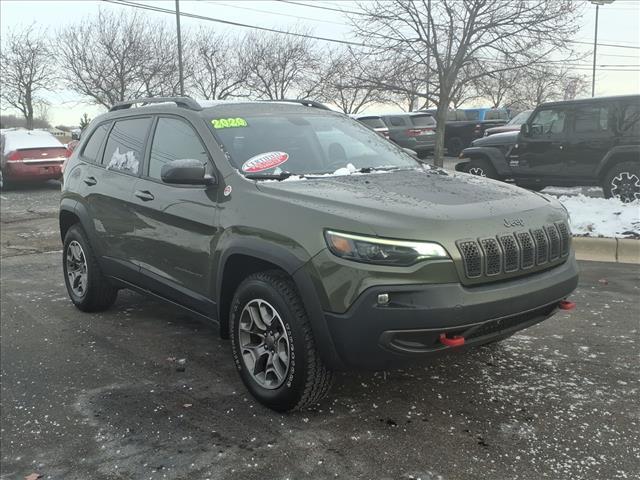 used 2020 Jeep Cherokee car, priced at $19,800