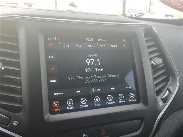 used 2020 Jeep Cherokee car, priced at $19,800