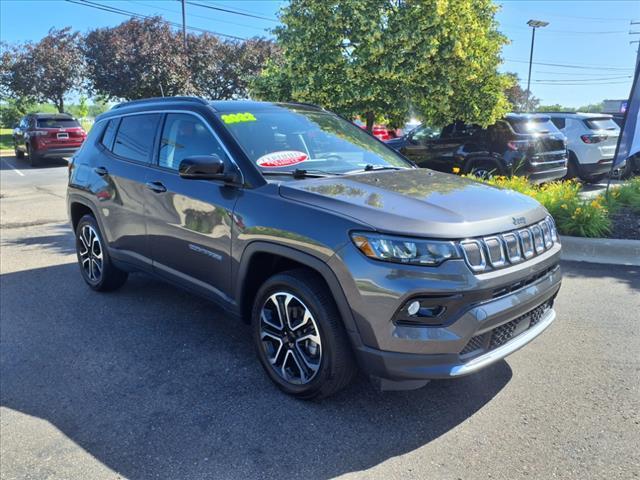 used 2022 Jeep Compass car, priced at $24,000