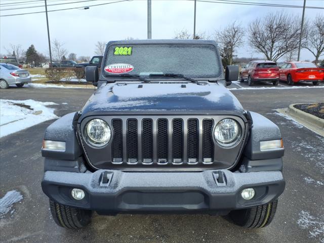 used 2021 Jeep Wrangler Unlimited car, priced at $32,800