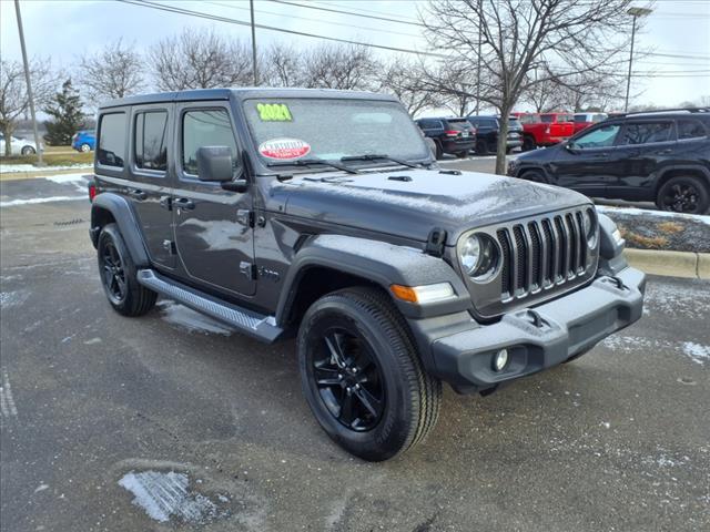 used 2021 Jeep Wrangler Unlimited car, priced at $32,800