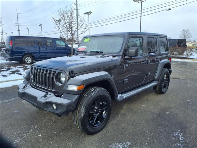 used 2021 Jeep Wrangler Unlimited car, priced at $32,800