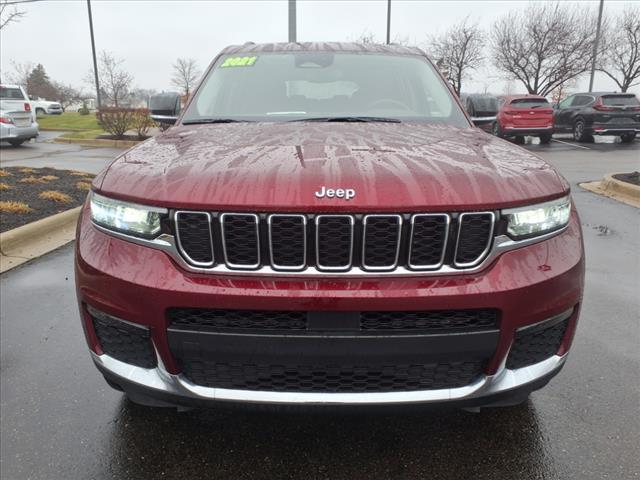 used 2021 Jeep Grand Cherokee L car, priced at $31,600