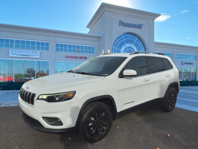 used 2021 Jeep Cherokee car, priced at $23,900