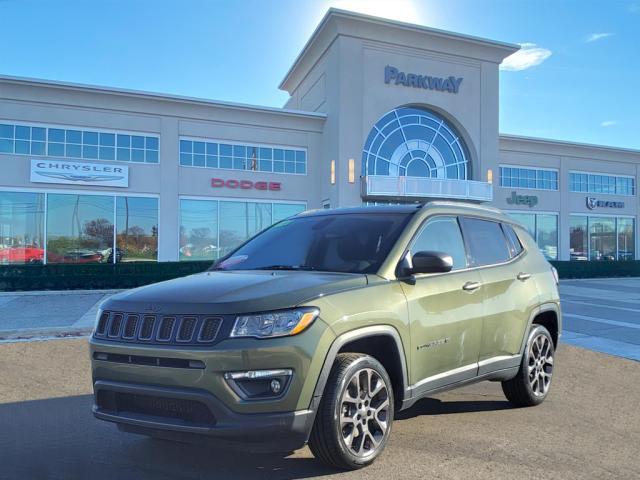 used 2021 Jeep Compass car, priced at $21,800