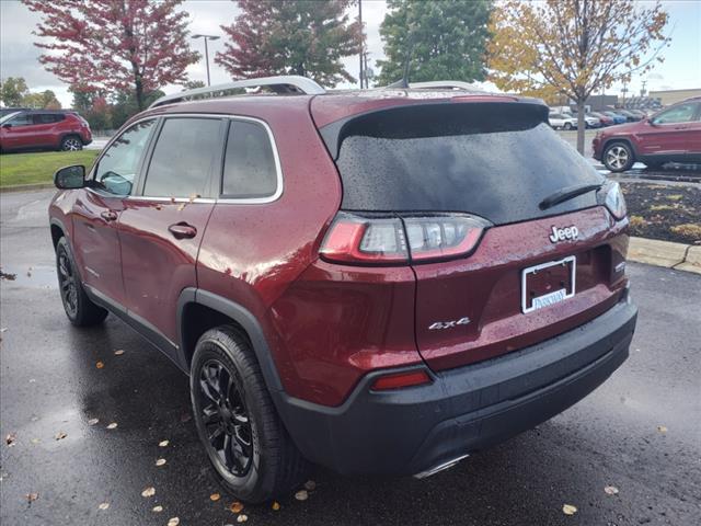 used 2021 Jeep Cherokee car, priced at $25,900