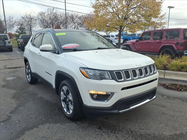 used 2020 Jeep Compass car, priced at $20,000