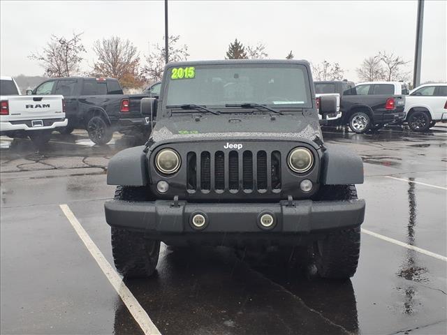 used 2015 Jeep Wrangler car, priced at $16,800