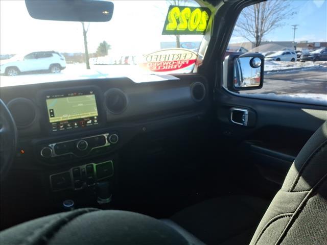 used 2022 Jeep Wrangler Unlimited car, priced at $31,500