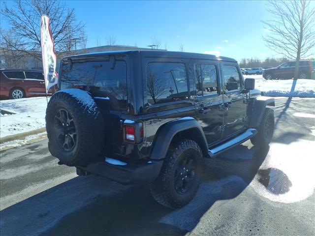 used 2022 Jeep Wrangler Unlimited car, priced at $31,500