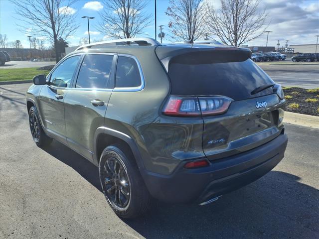 used 2021 Jeep Cherokee car, priced at $21,700