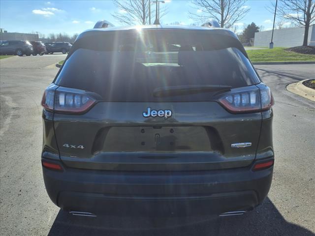 used 2021 Jeep Cherokee car, priced at $21,700