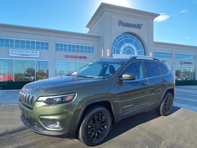 used 2021 Jeep Cherokee car, priced at $21,700