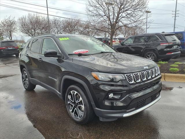 used 2024 Jeep Compass car, priced at $28,500
