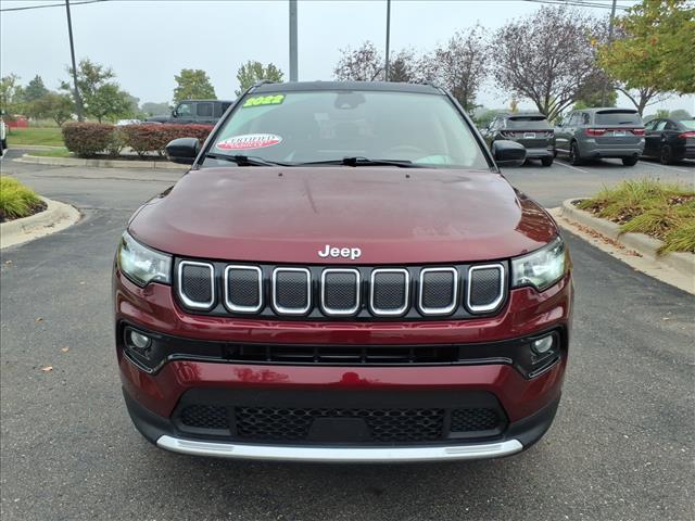 used 2022 Jeep Compass car, priced at $19,500