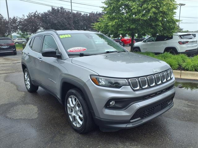 used 2022 Jeep Compass car, priced at $25,000