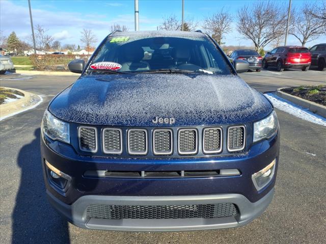 used 2021 Jeep Compass car, priced at $18,700