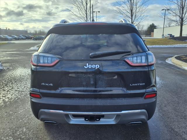 used 2021 Jeep Cherokee car, priced at $22,000