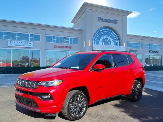 used 2022 Jeep Compass car, priced at $24,000