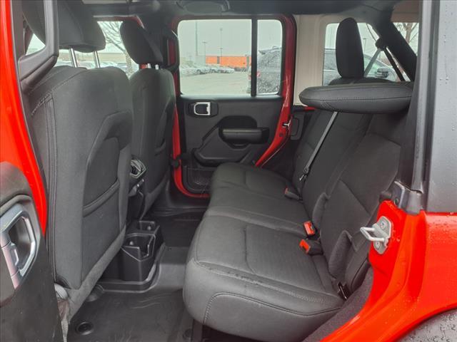 used 2021 Jeep Wrangler Unlimited car, priced at $32,400