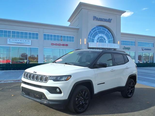 used 2023 Jeep Compass car, priced at $22,400