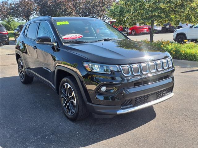 used 2022 Jeep Compass car, priced at $25,000