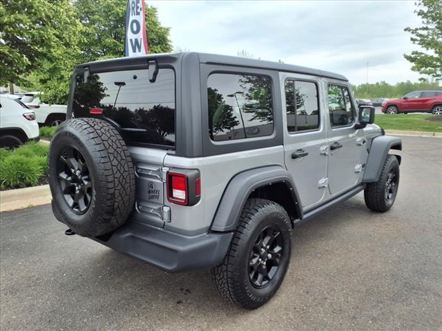 used 2021 Jeep Wrangler Unlimited car, priced at $31,000