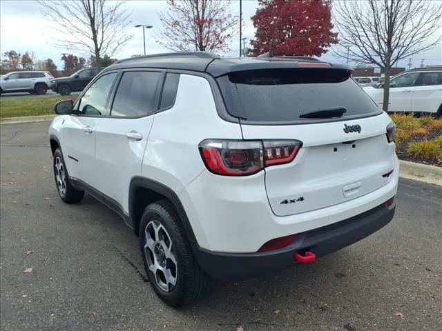 used 2022 Jeep Compass car, priced at $24,500