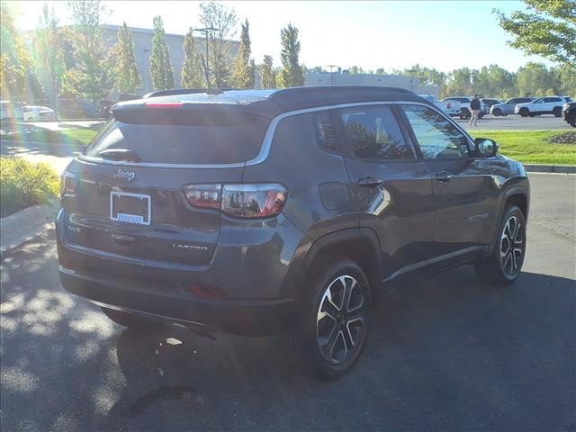 used 2022 Jeep Compass car, priced at $23,000