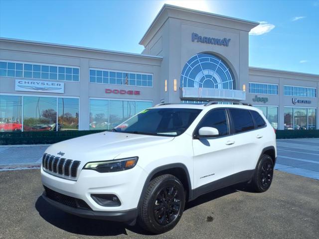 used 2021 Jeep Cherokee car, priced at $24,500