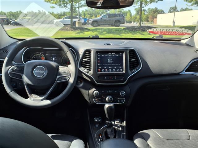 used 2021 Jeep Cherokee car, priced at $24,500