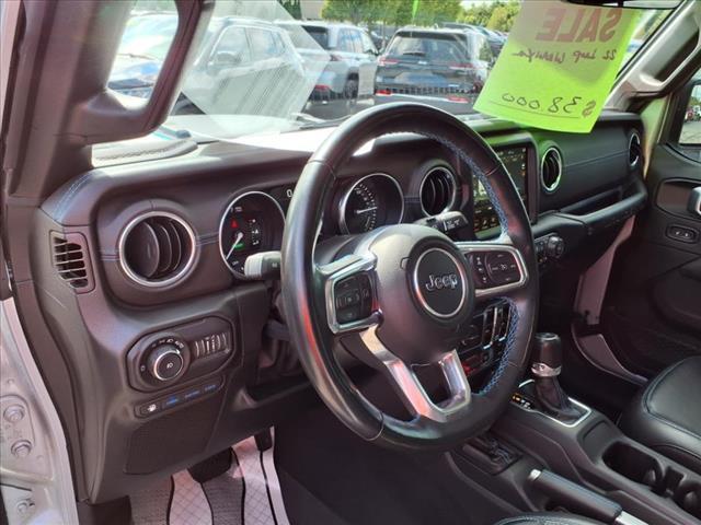 used 2022 Jeep Wrangler Unlimited 4xe car, priced at $36,000
