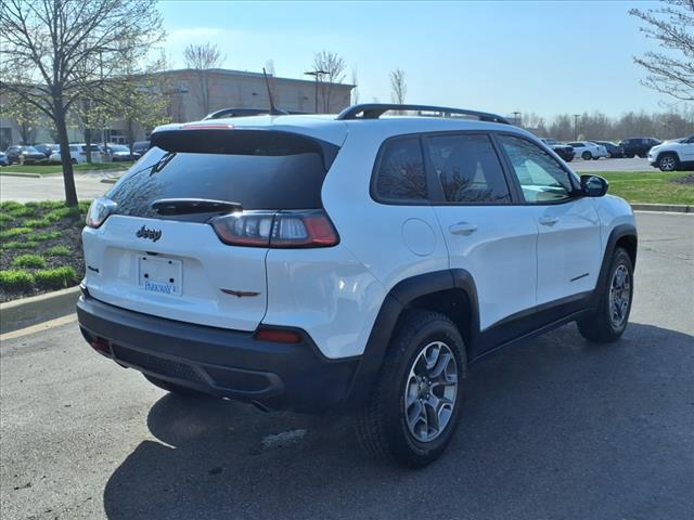 used 2022 Jeep Cherokee car, priced at $27,500