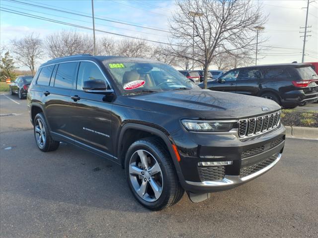 used 2021 Jeep Grand Cherokee L car, priced at $30,000