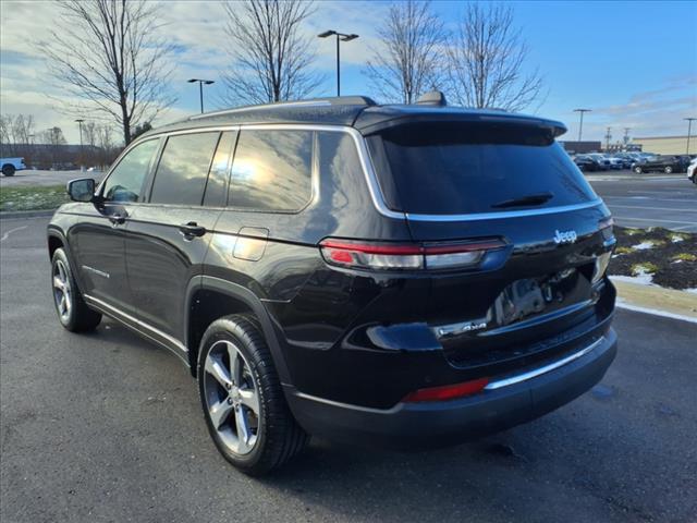 used 2021 Jeep Grand Cherokee L car, priced at $30,000