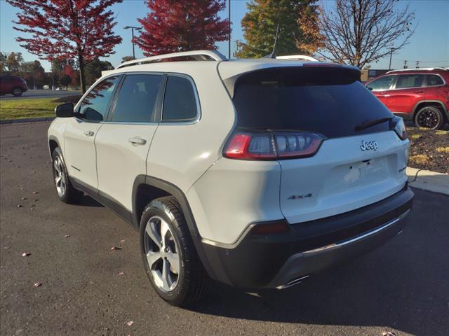 used 2021 Jeep Cherokee car, priced at $26,500