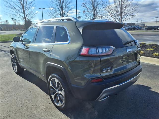 used 2021 Jeep Cherokee car, priced at $27,900