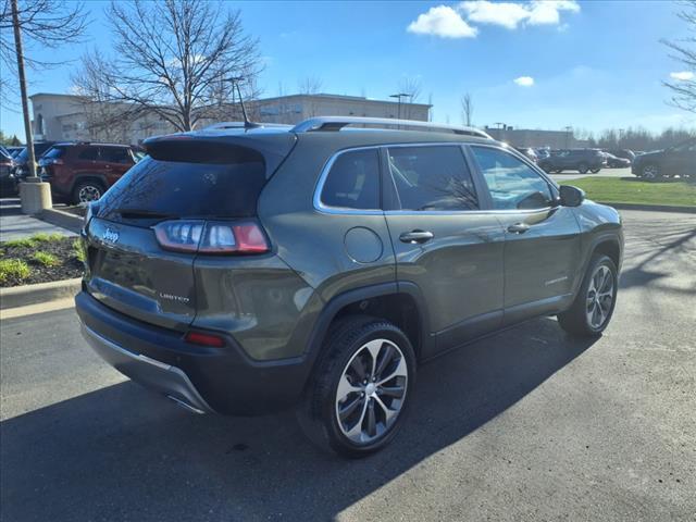 used 2021 Jeep Cherokee car, priced at $27,900