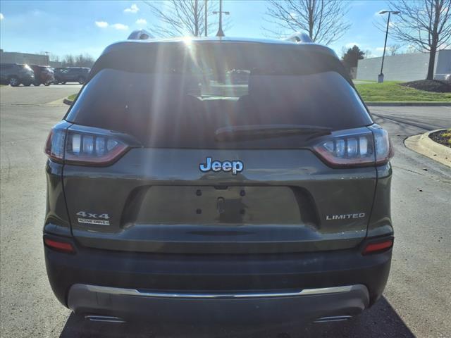 used 2021 Jeep Cherokee car, priced at $27,900