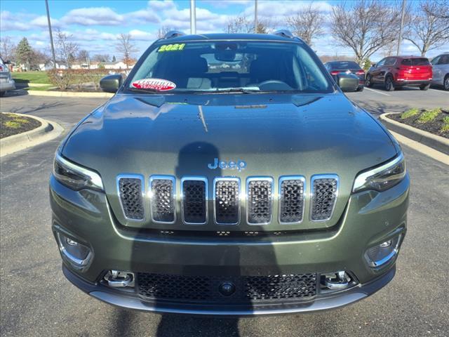 used 2021 Jeep Cherokee car, priced at $27,900