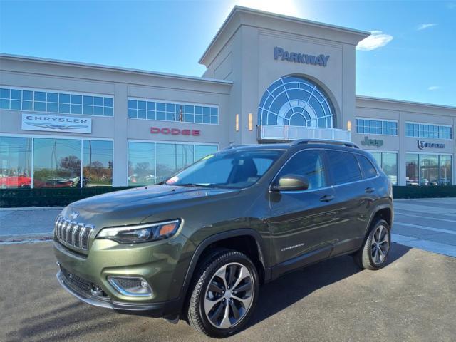 used 2021 Jeep Cherokee car, priced at $27,900