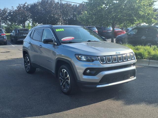 used 2022 Jeep Compass car, priced at $24,900