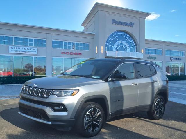 used 2022 Jeep Compass car, priced at $24,900