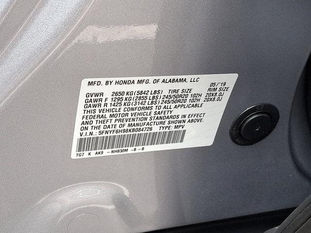 used 2019 Honda Pilot car, priced at $29,053