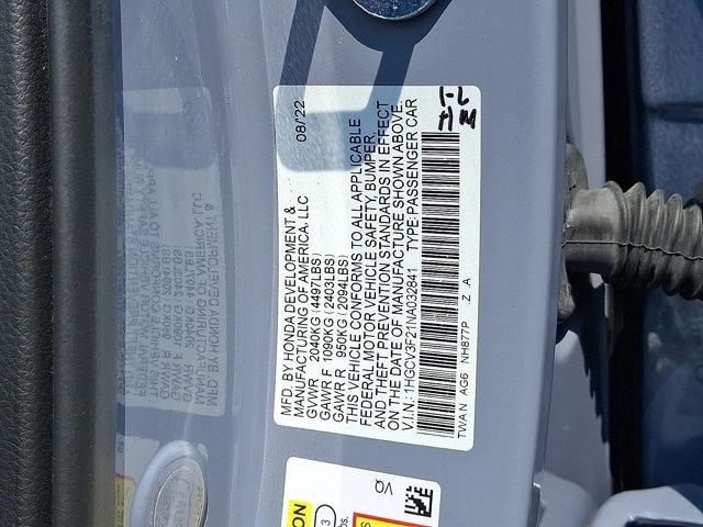 used 2022 Honda Accord Hybrid car, priced at $27,658
