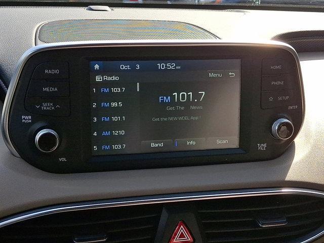 used 2019 Hyundai Santa Fe car, priced at $20,651