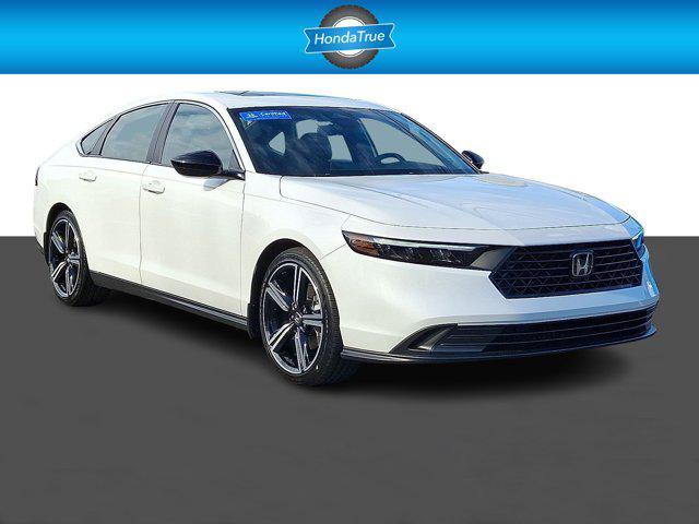 used 2025 Honda Accord Hybrid car, priced at $30,613