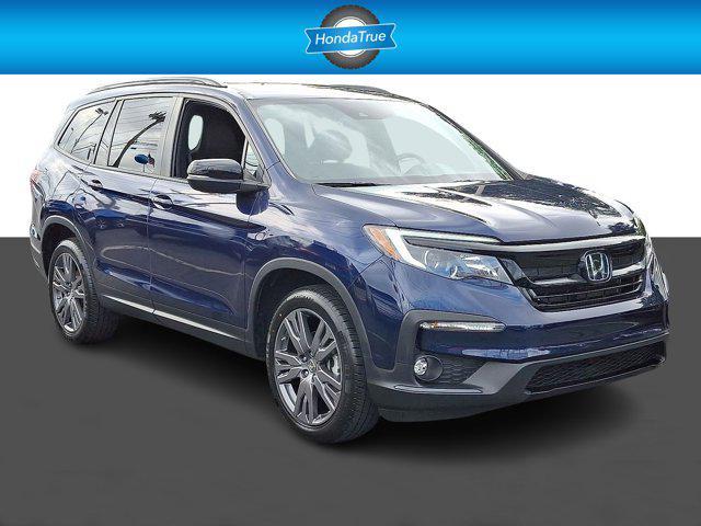 used 2022 Honda Pilot car, priced at $34,652