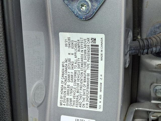 used 2022 Honda Civic car, priced at $17,170