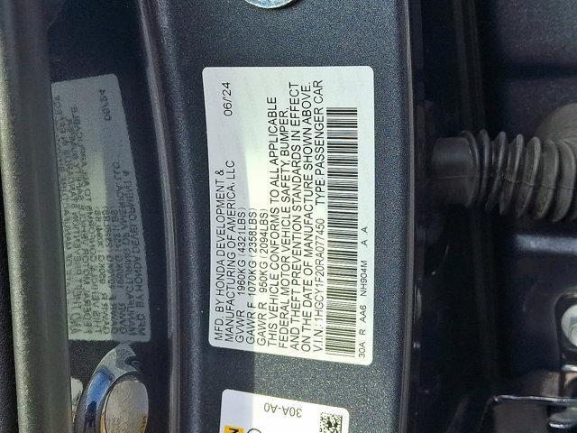 used 2024 Honda Accord car, priced at $27,633